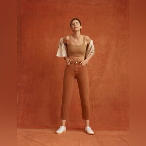 Everlane Way High Jean in Rich Earth